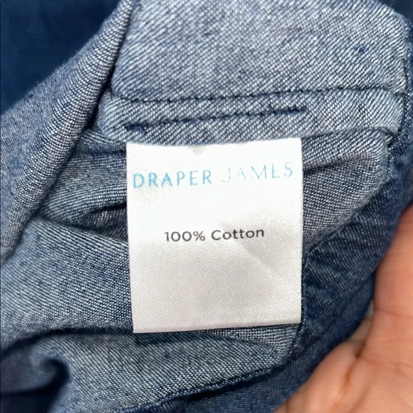 Draper James Blue Midi Dress - Picture 7 of 8